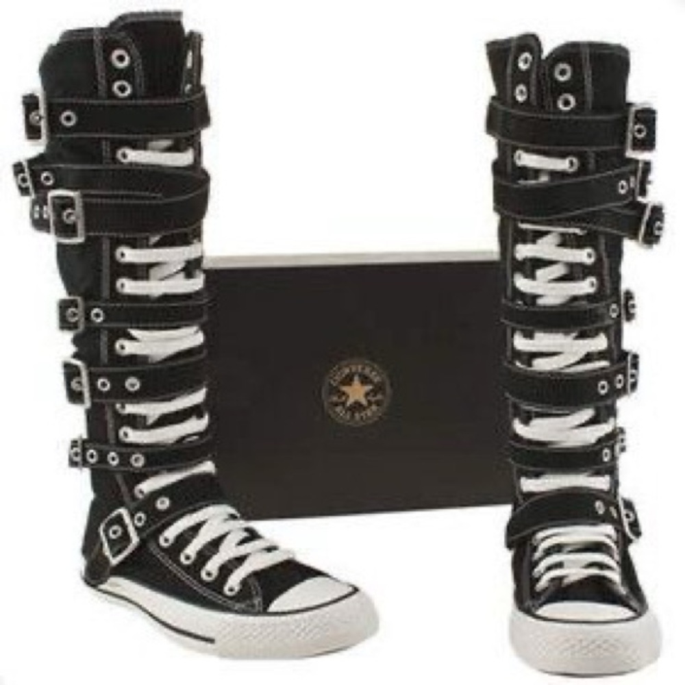 ISO ‼️ Knee High Buckle Converse